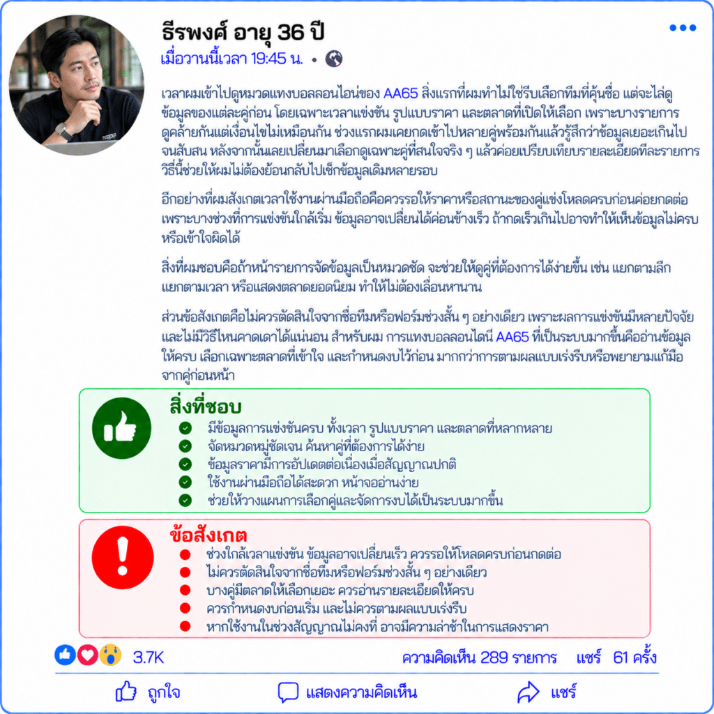ธีรพงศ์ อายุ 36 ปี
